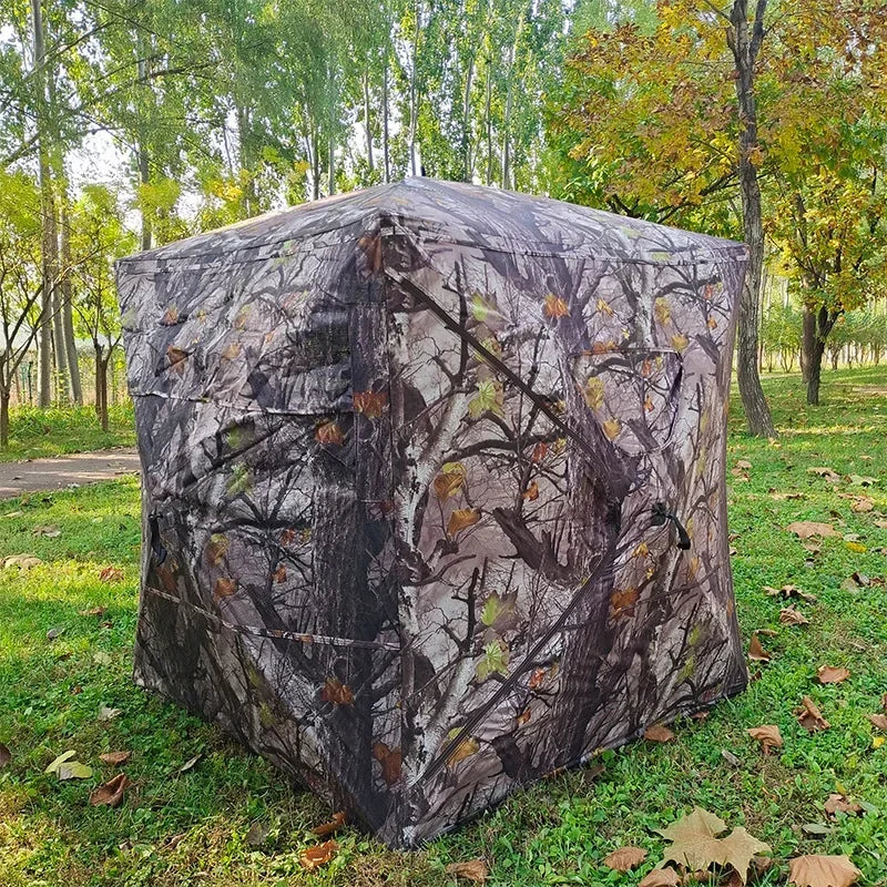 Carpa Instantánea de Camuflaje con Vision Unidireccional para Caza y Observacion 150*150*165Cm